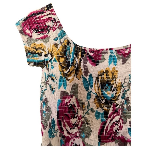 Land of Gypsies Floral Wide Leg Jumpsuit Women’s Size XL - Picture 6 of 11